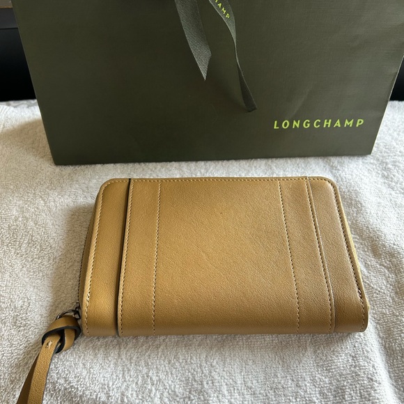 Longchamp leather 3D wallet - Picture 2 of 4